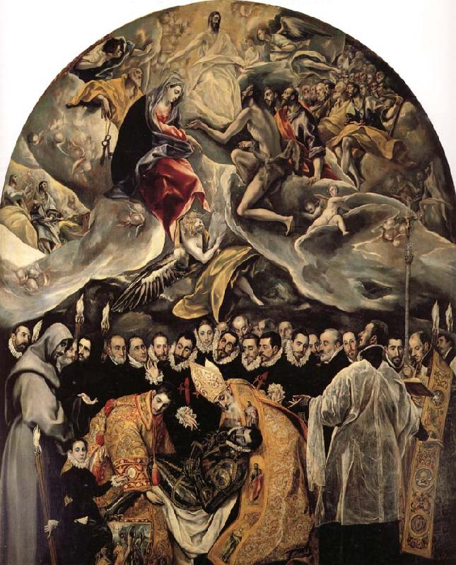 El Greco The Burial of Count Orgaz